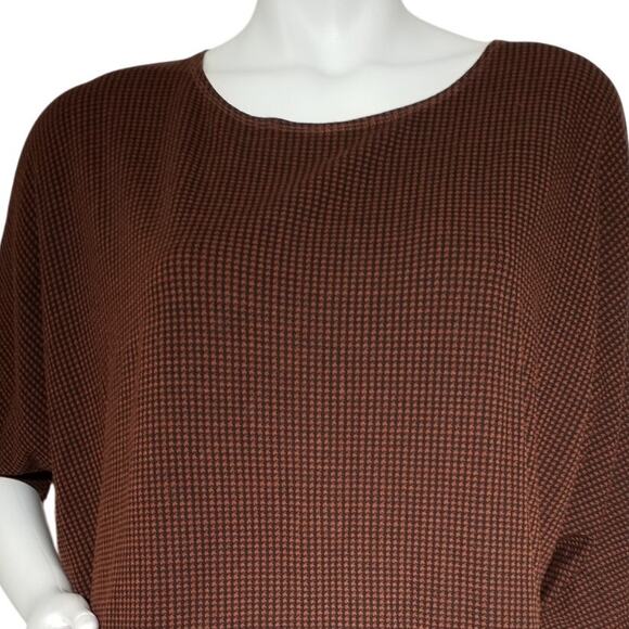 Bryn Walker Dress | Small | Brown & Black Stretch Pullover - Picture 2 of 7